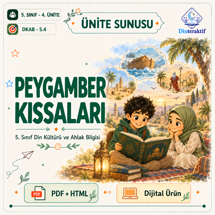 5. Sınıf 4. Ünite: Peygamber Kıssaları/Huma-n