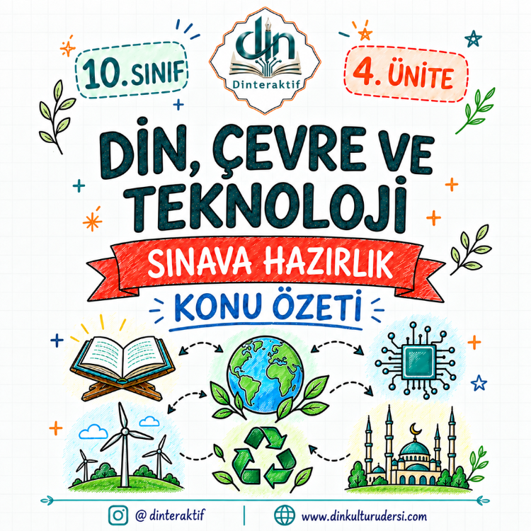 10. SINIF 4. ÜNİTE KOLAY TEKRAR