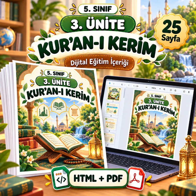 5. SINIF 3. ÜNİTE - KUR’AN-I KERİM