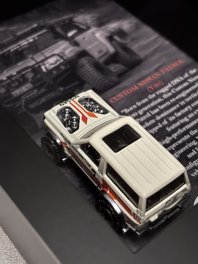 Hotwheels Nissan Patrol 3D Tasarım Çerçeve - 15x20 cm