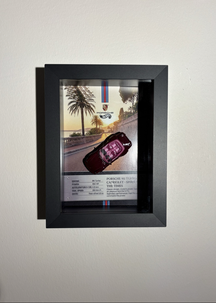 Mini Araba 3D Tasarım Çerçeve 