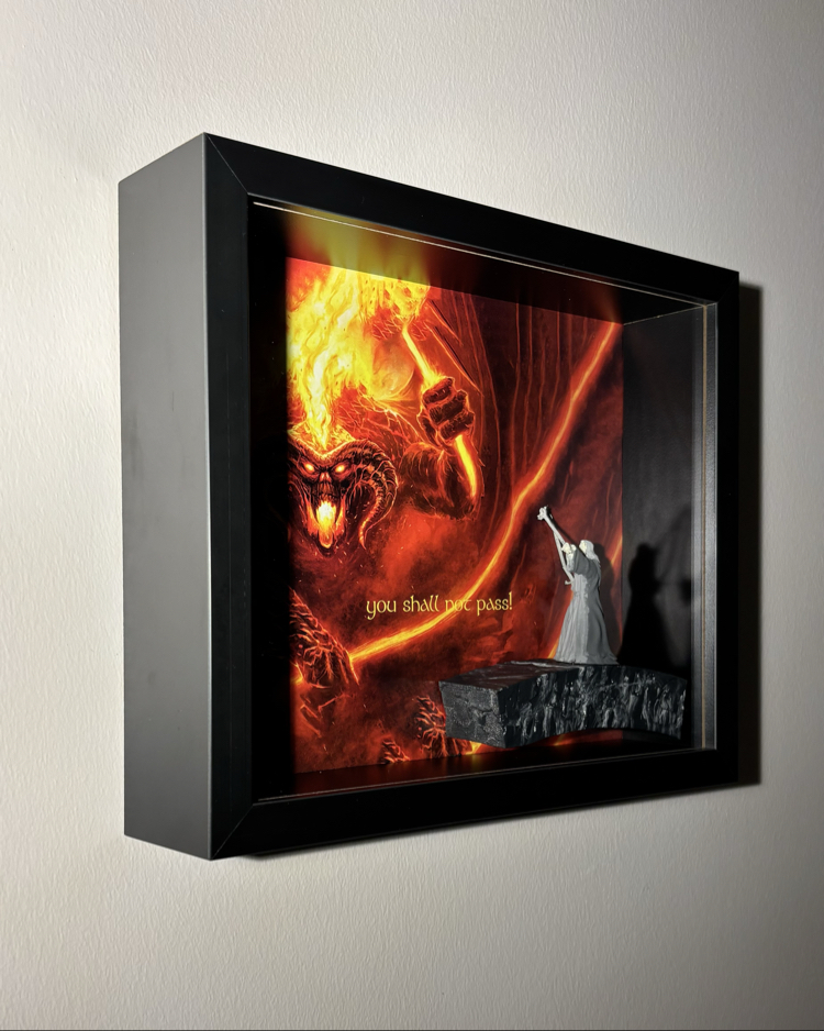 Lotr 3D Tasarım Çerçeve
