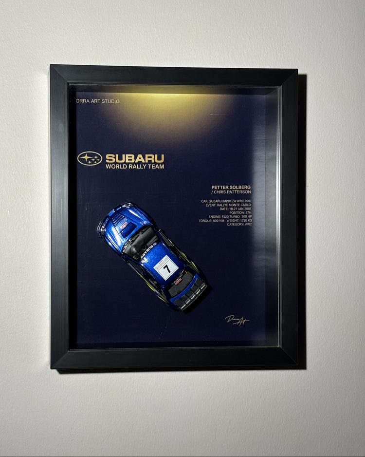 Subaru 3D Tasarım Çerçeve