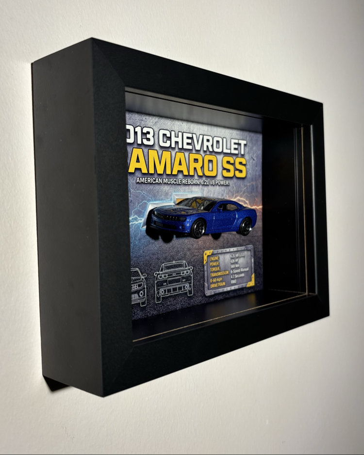 Camaro SS 3D Tasarım Çerçeve