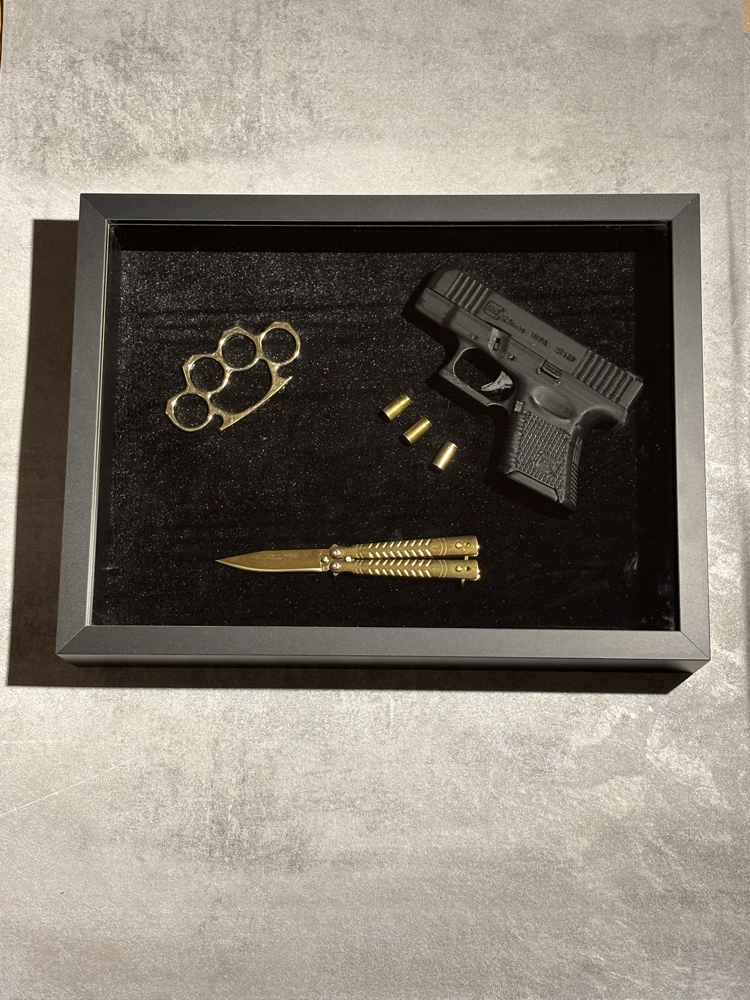 Street Authority 3D Tasarım Çerçeve 30x40 cm