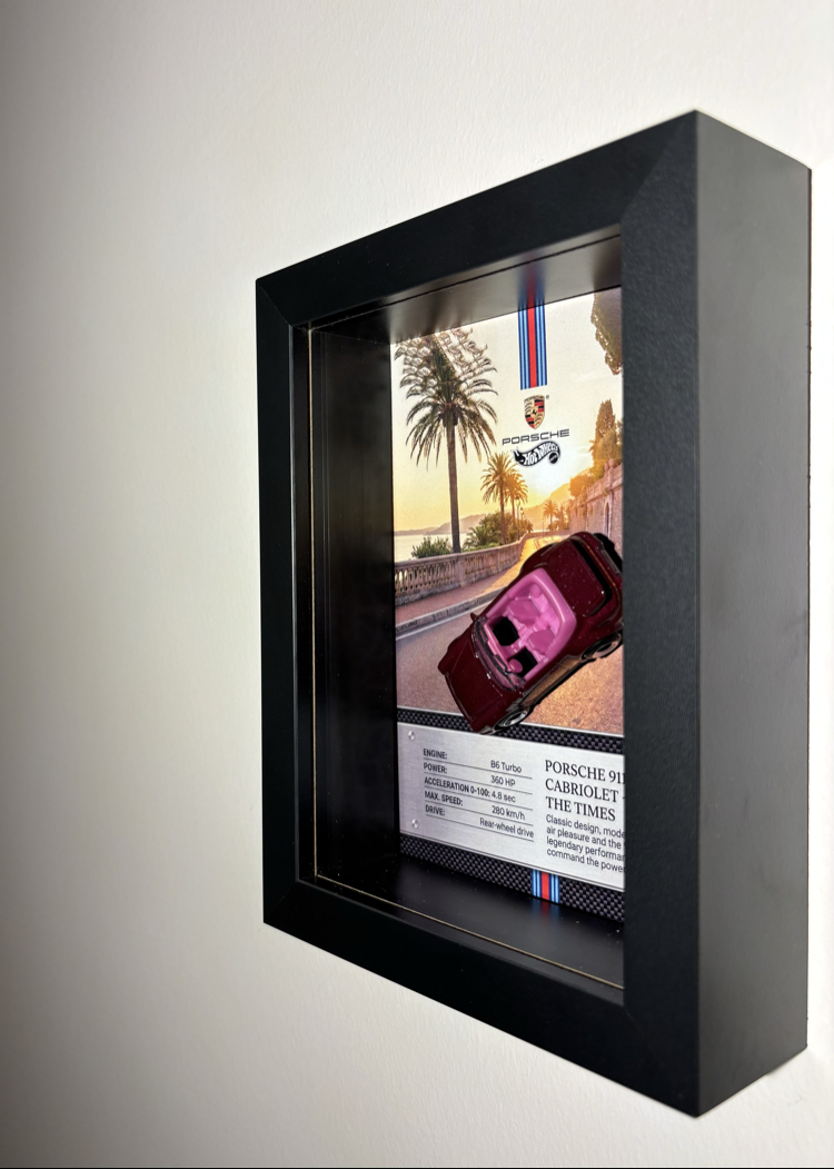 Mini Araba 3D Tasarım Çerçeve 