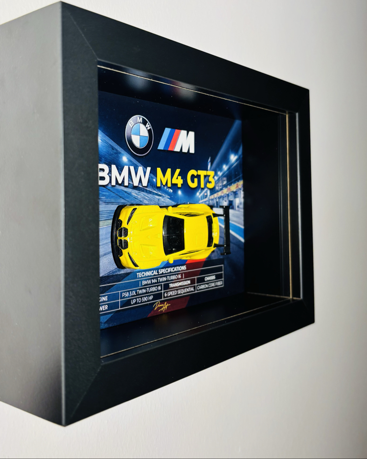 BMW M4 GT3 3D Çerçeve 