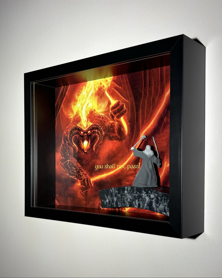 Lotr 3D Tasarım Çerçeve