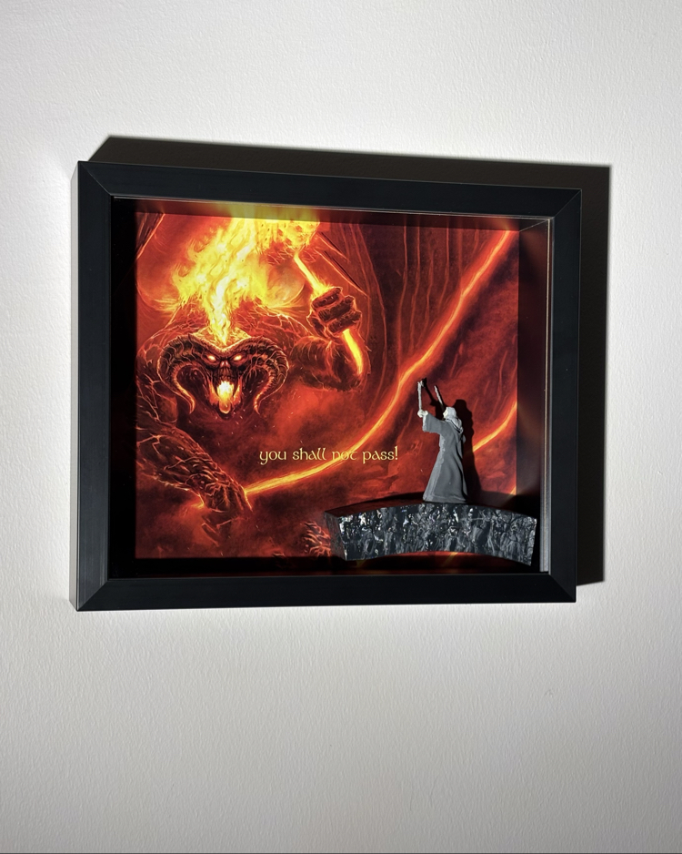 Lotr 3D Tasarım Çerçeve