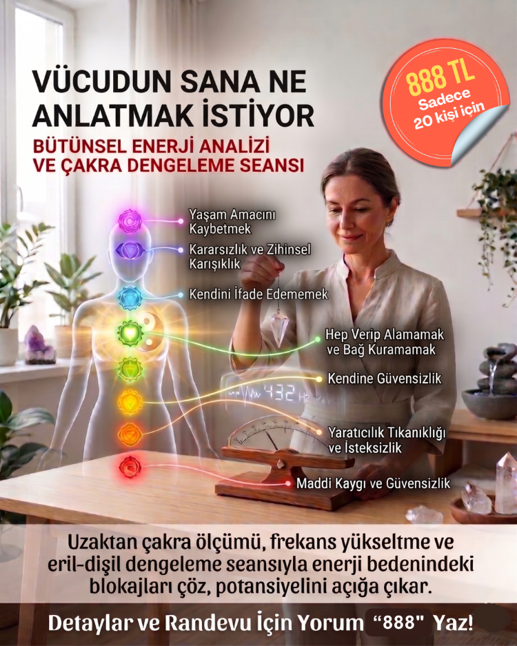 ENERJİ VE ÇAKRA FREKANS DENGELEME