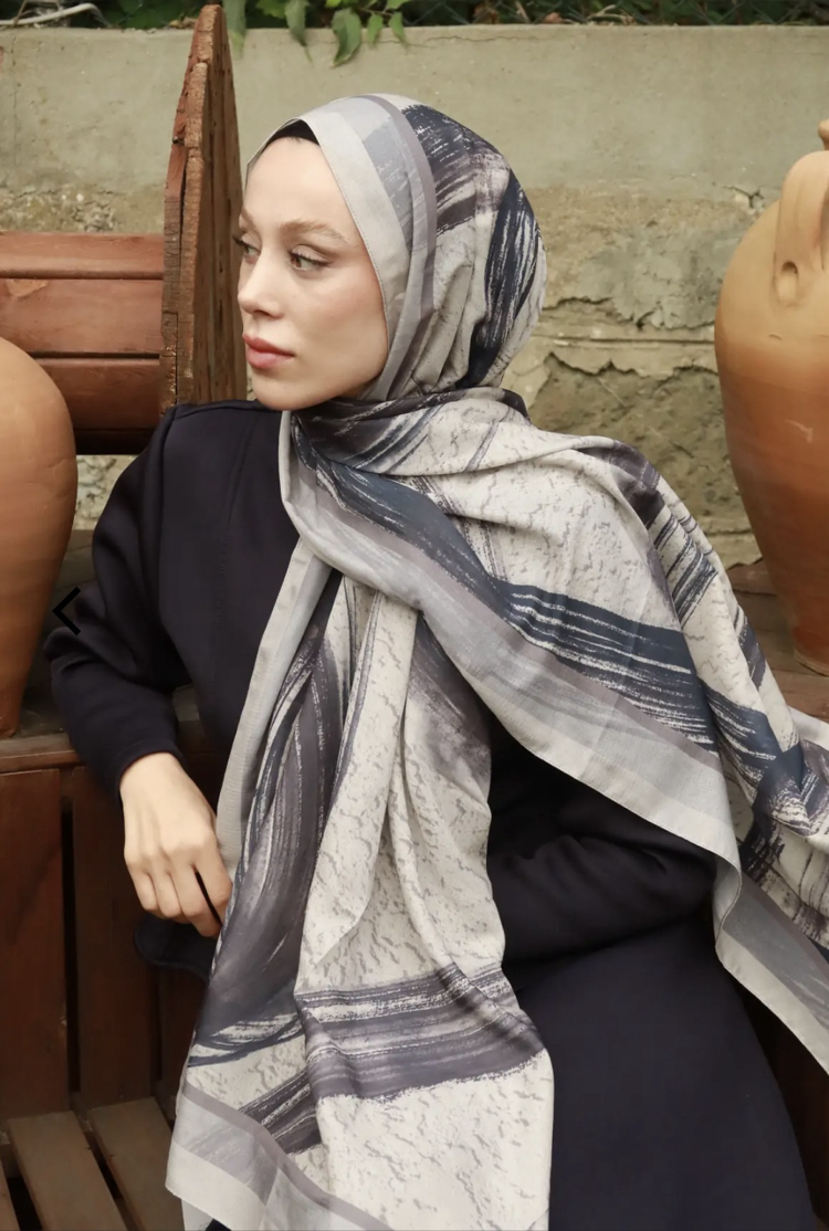 Medcezir Desen Lina Şal