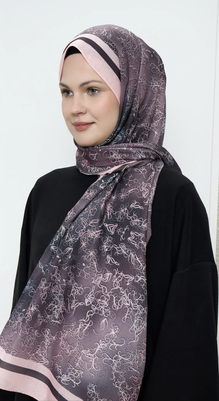 Sarmaşık Desen Lina Şal