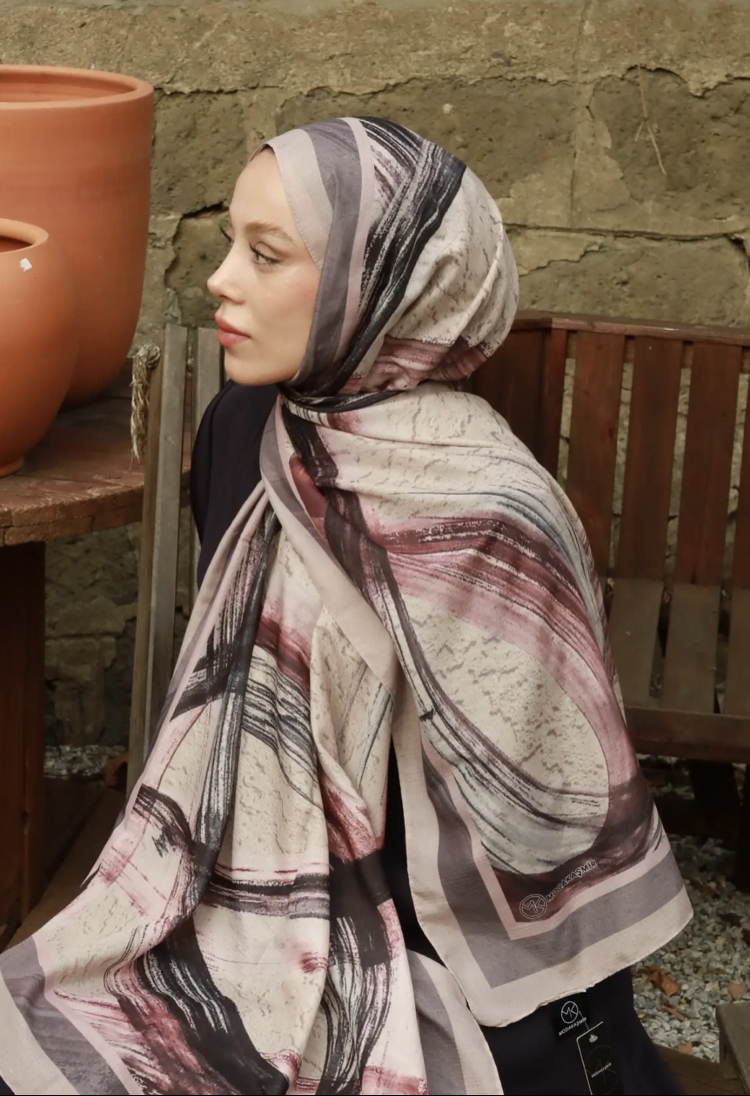 Medcezir Desen Lina Şal