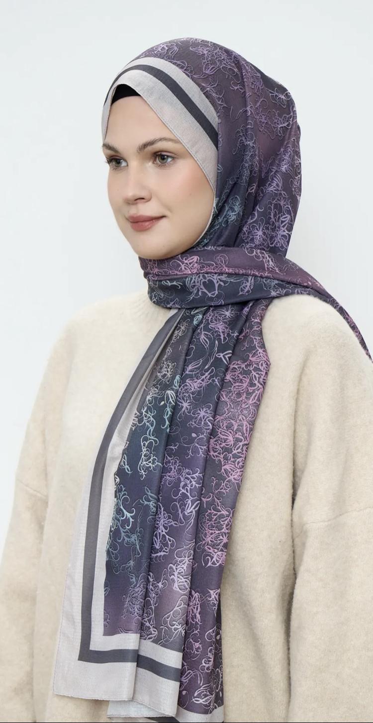 Sarmaşık Desen Lina Şal