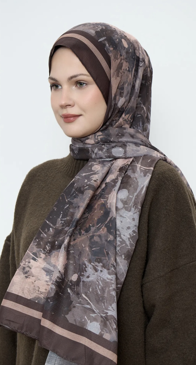 Marbelle Desen Lina Şal