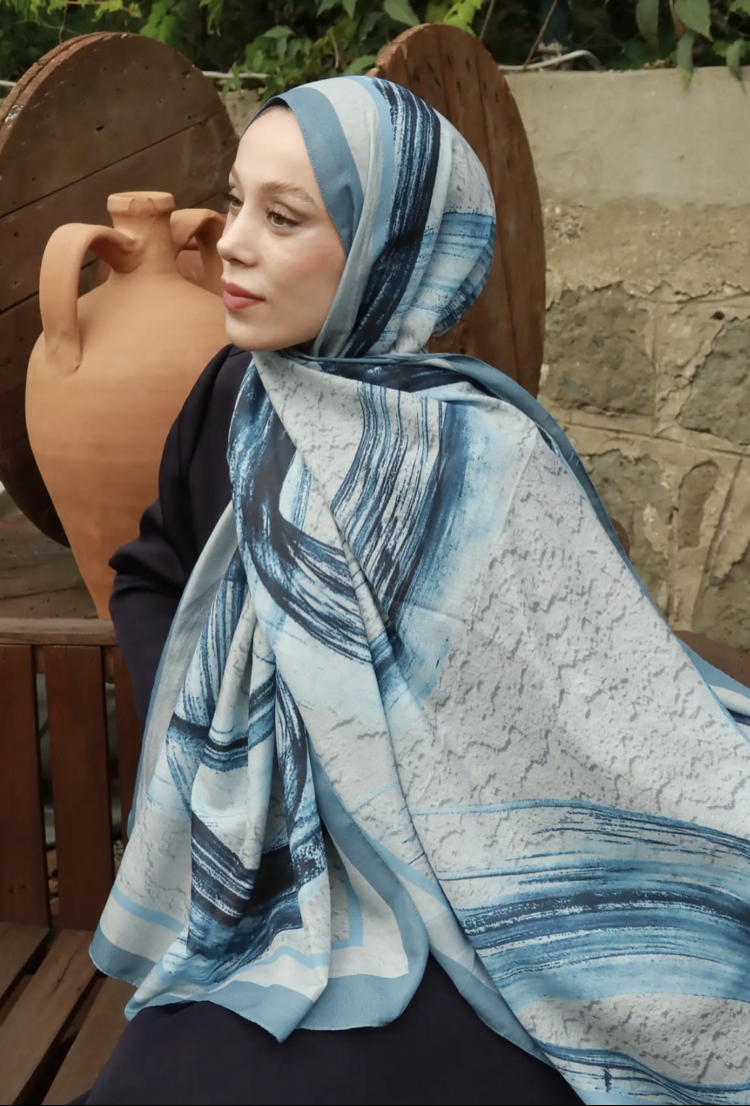 Medcezir Desen Lina Şal