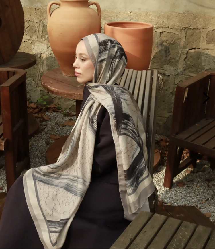 Medcezir Desen Lina Şal