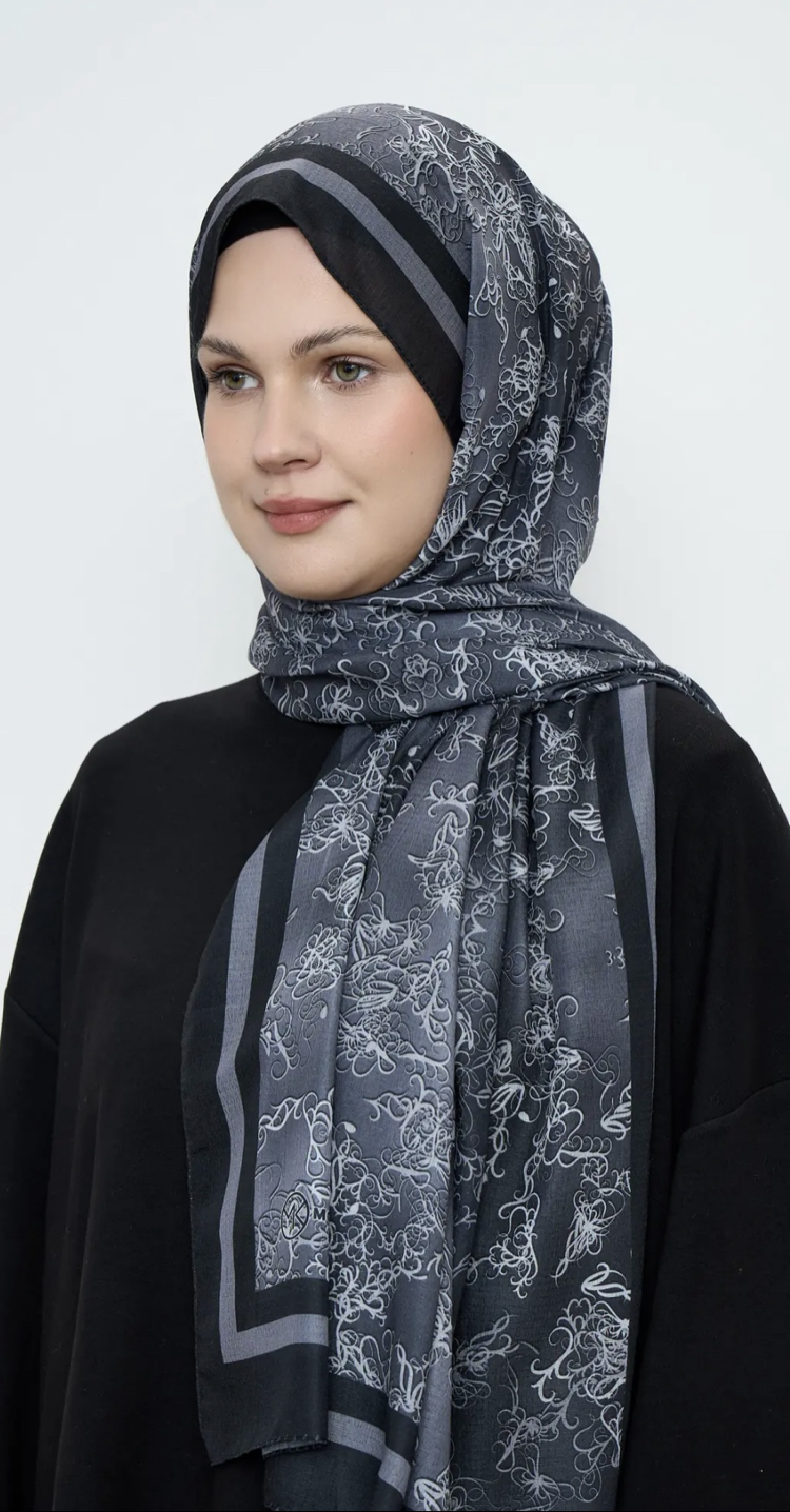 Sarmaşık Desen Lina Şal