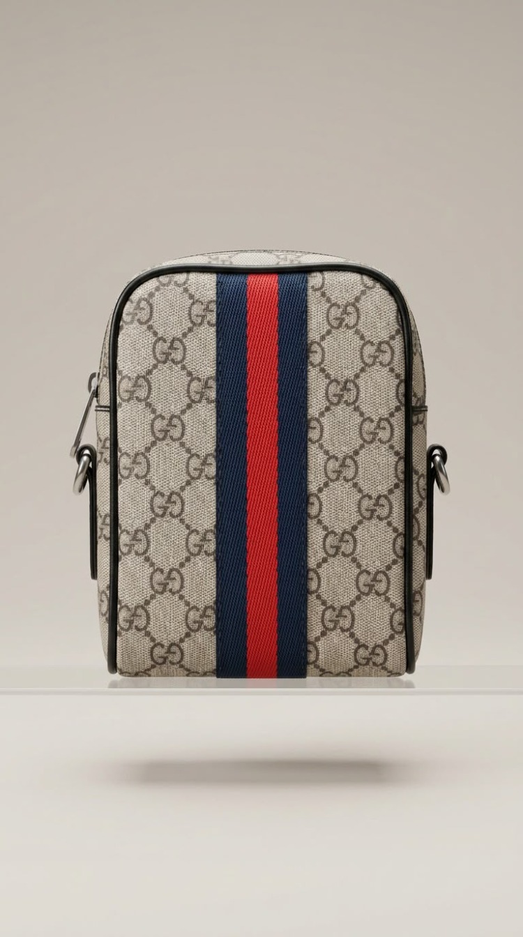 GC Askılı Siyah Bag (Unisex)