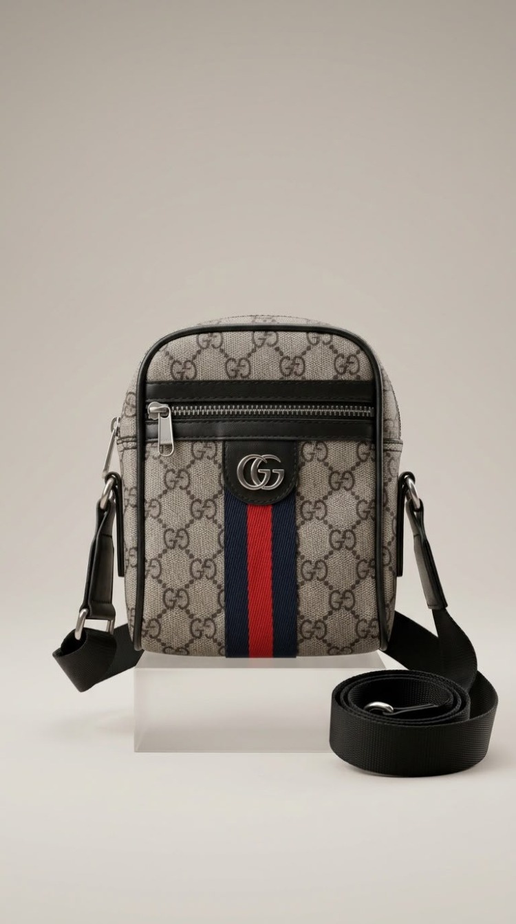 GC Askılı Siyah Bag (Unisex)