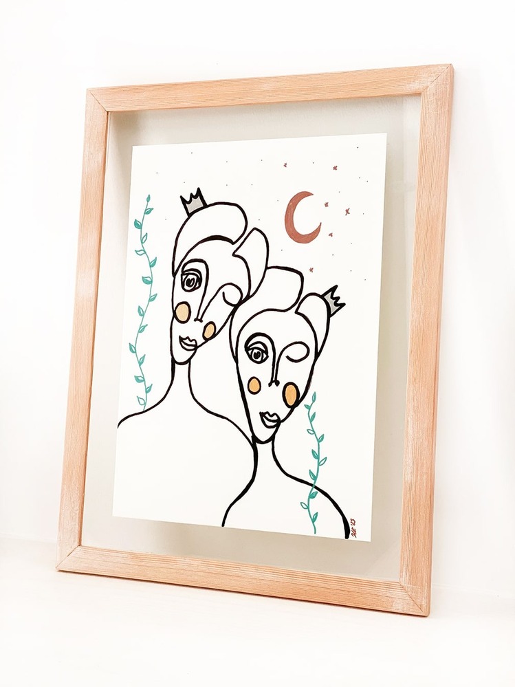 Çerçeveli Resim - 029 - 30x39 cm