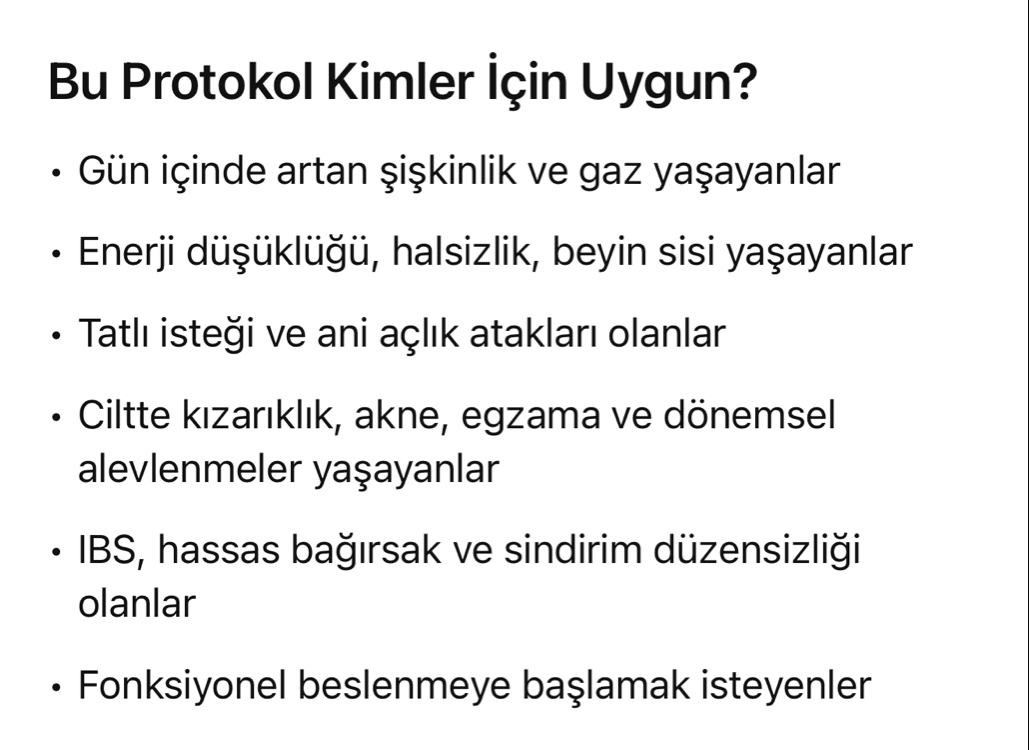 LANSMAN FİYATI İLE 21 GÜNLÜK BAĞIRSAK ONARIM DİYETİ