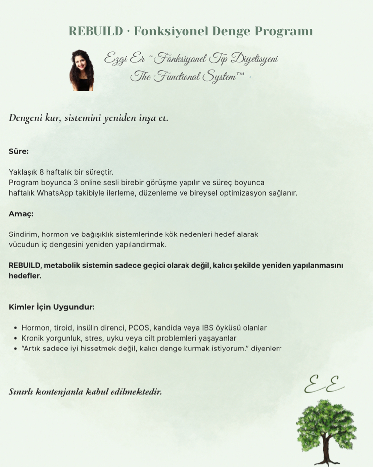 Yeniden onarım program (2 ay)