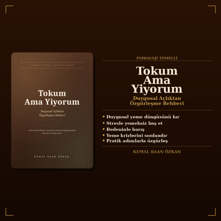 Tokum Ama Yiyorum: Duygusal Yeme Farkındalığı ve Beslenme Kılavuzu (E-Kitap)