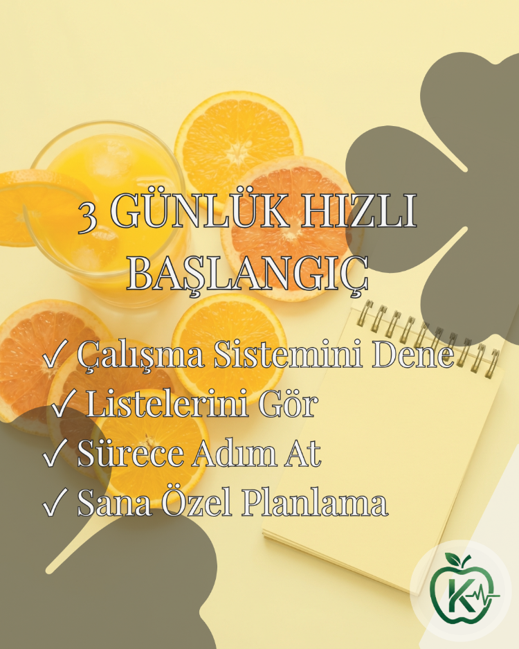 3 Günlük Ön Değerlendirme ve Sistem Tanışma Görüşmesi