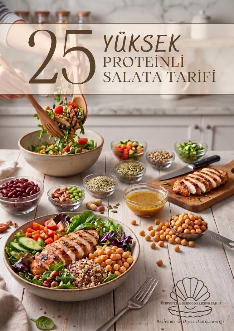 25 YÜKSEK PROTEİNLİ SALATA TARİFİ
