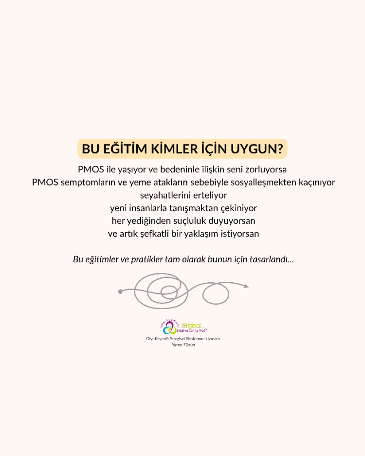 PMOS&Yeme Davranışı Dijital Eğitim