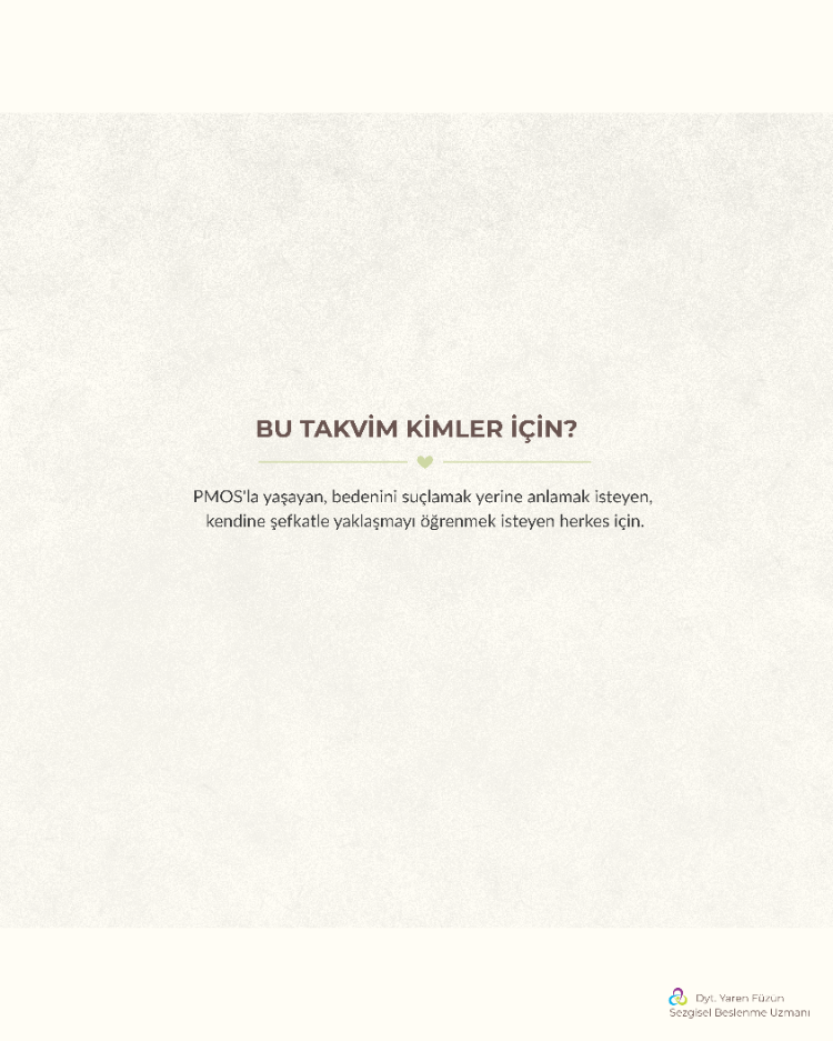 Döngü Takvimi — PMOS ile Farkındalık ve Öz-Şefkat Günlüğü