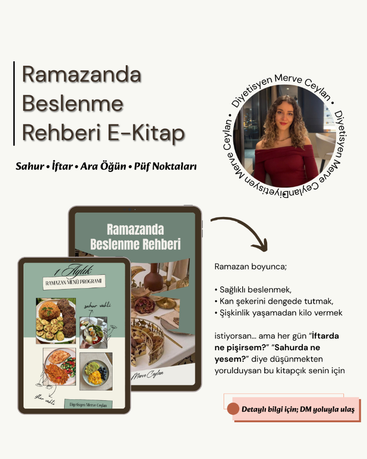 Ramazanda Beslenme Rehberi E-Kitap