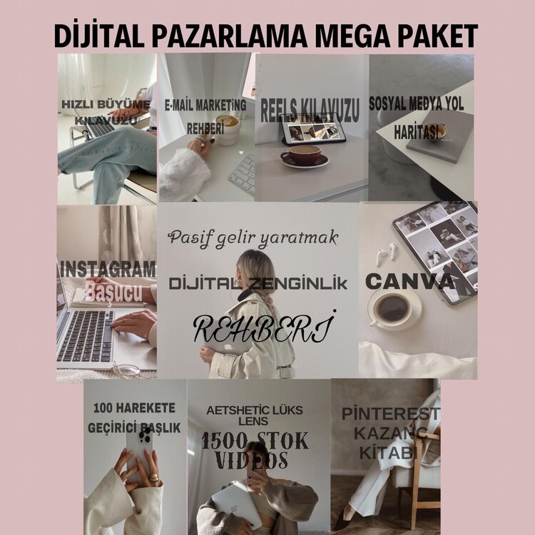DİJİTAL PAZARLAMA MEGA PAKET