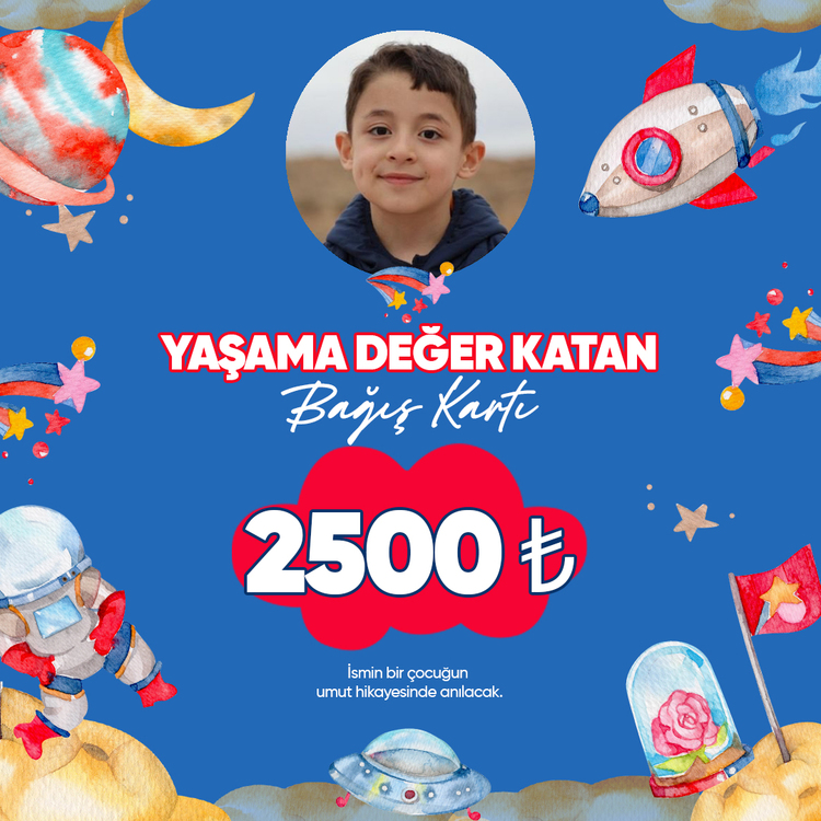 Yaşama Değer Katan Bağış Kartı