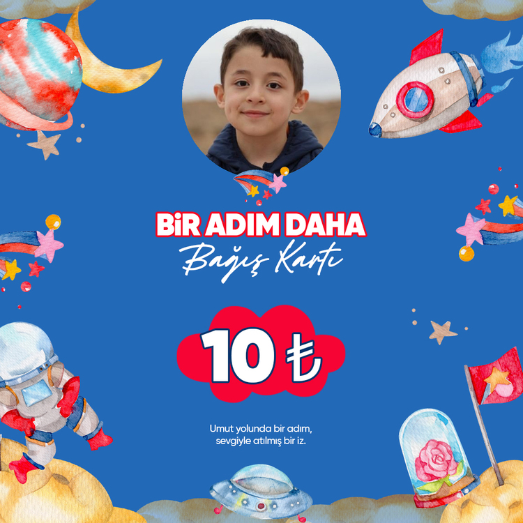  Bir Adım Daha Bağış Kartı