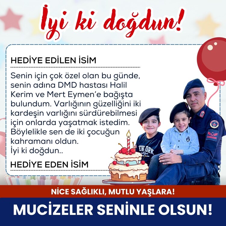 DOĞUM GÜNÜ KARTI
