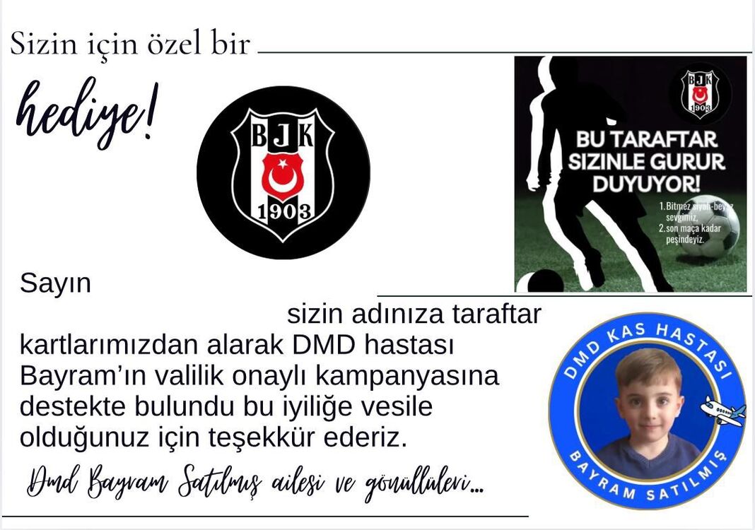 BEŞİKTAŞ DİJ̌İTAL Taraftar Kartı