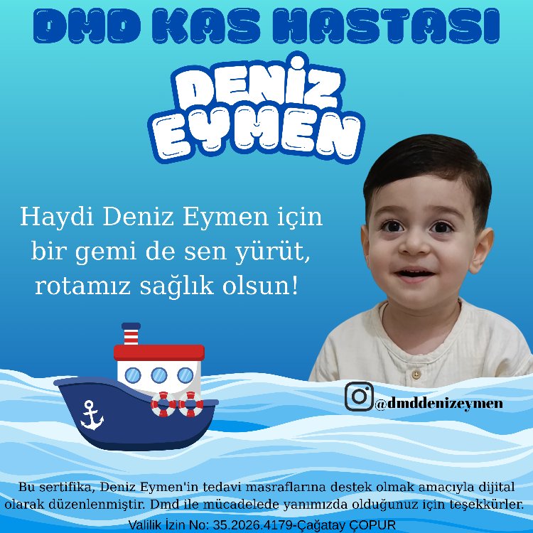 Deniz Eymen Dijtal Destek Kartı