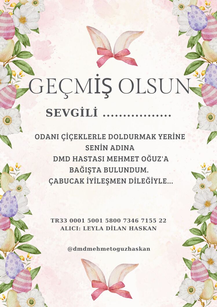 GEÇMİŞ OLSUN KARTI