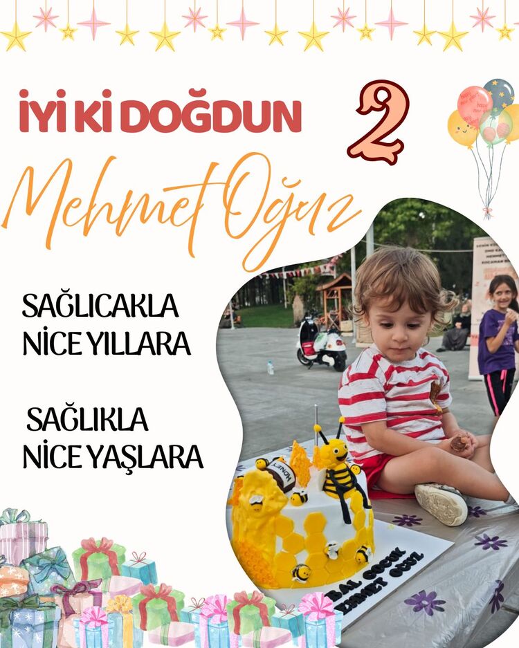 İYİ Kİ DOĞDUN MEHMET OĞUZ 