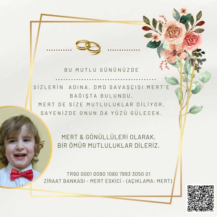 EVLİLİK TEBRİĞİ