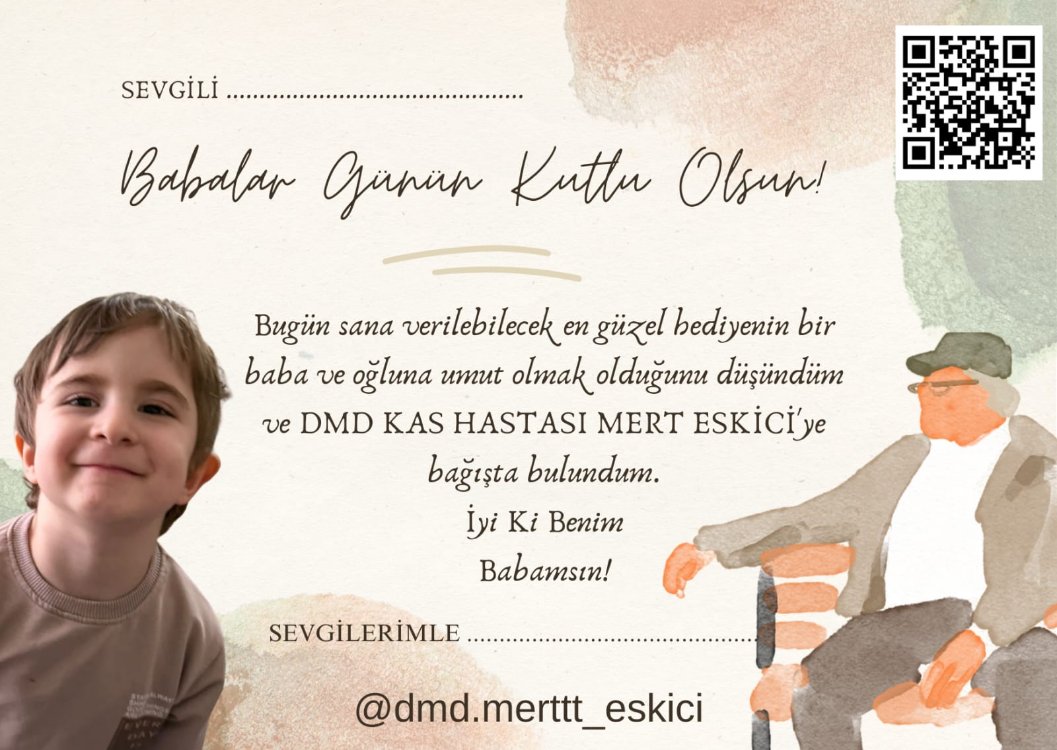 Babalar Günü Kartı
