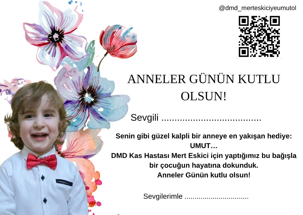 ANNELER GÜNÜ TEBRİK KARTI 