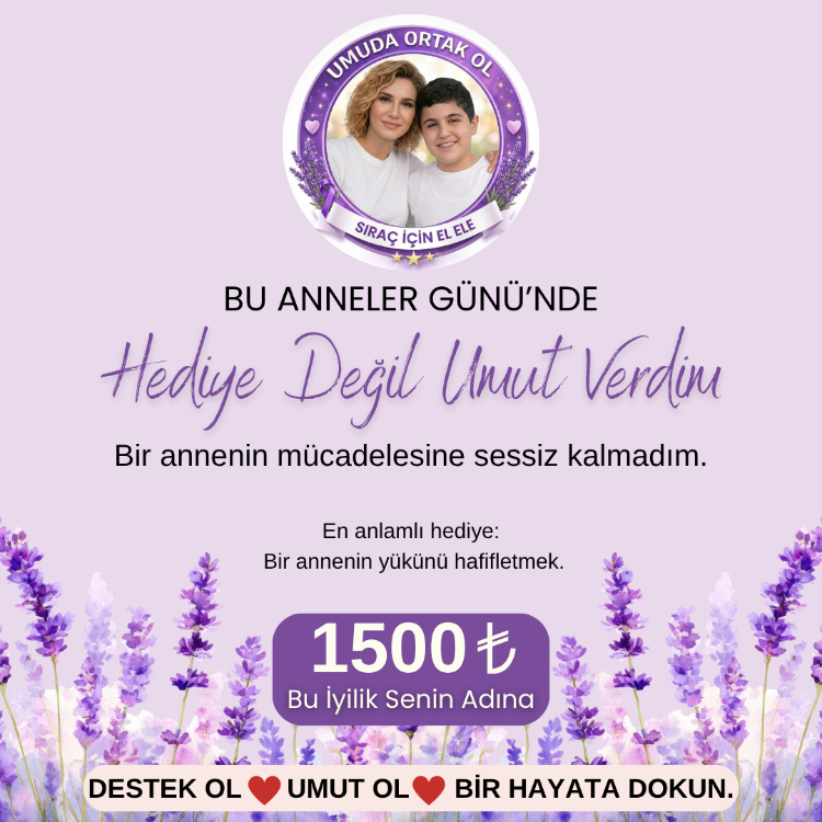 ANNELER GÜNÜ DİJİTAL KART LAVANTA