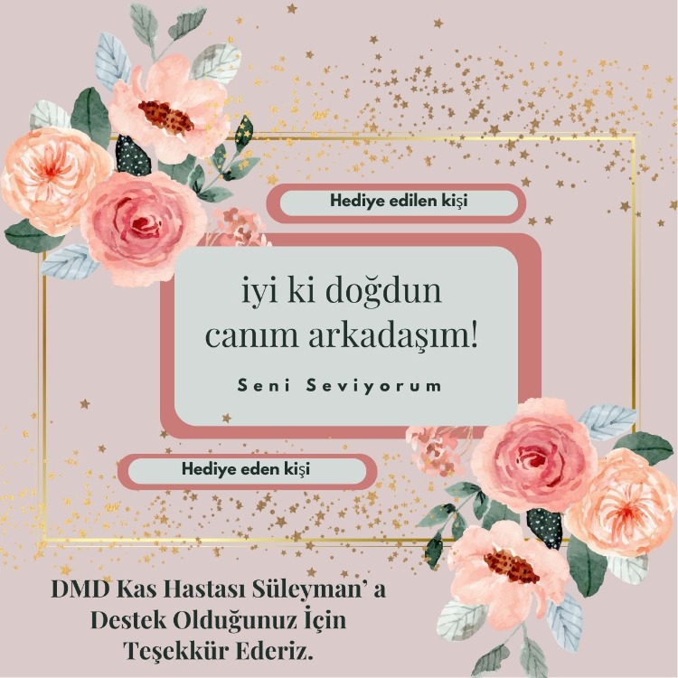 Doğum Günü Kartı 1