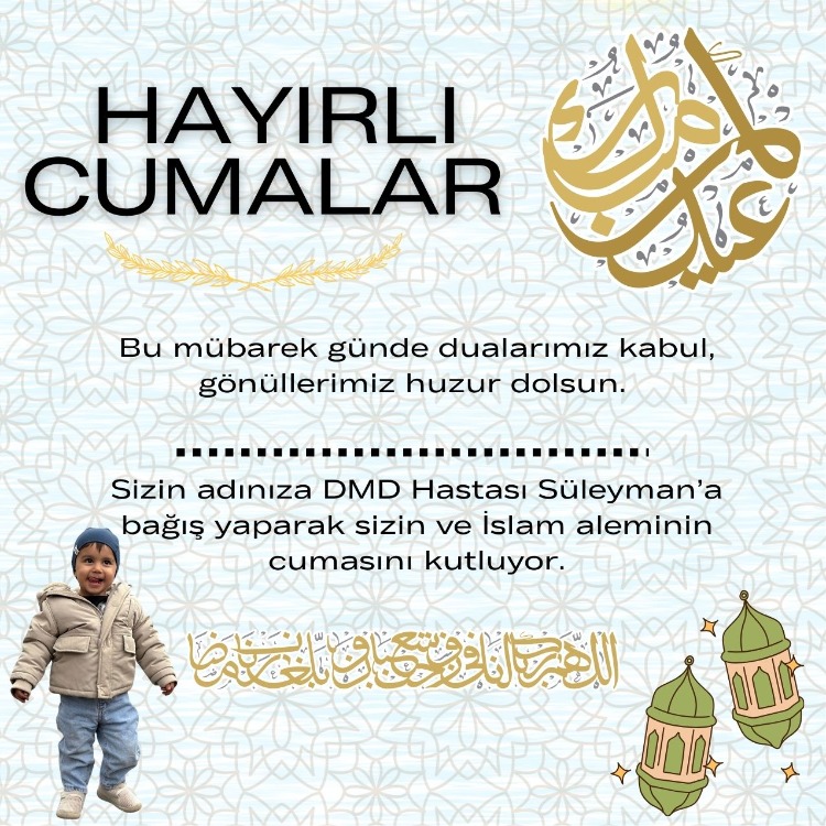 Hayırlı Cumalar Kartı