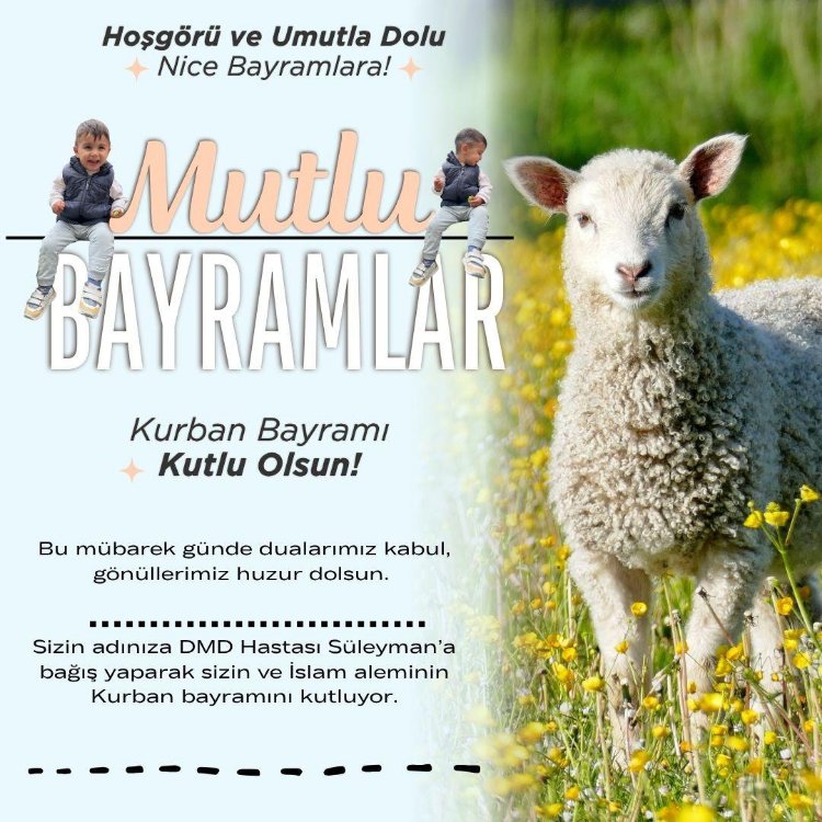 kurban bayramı kartı