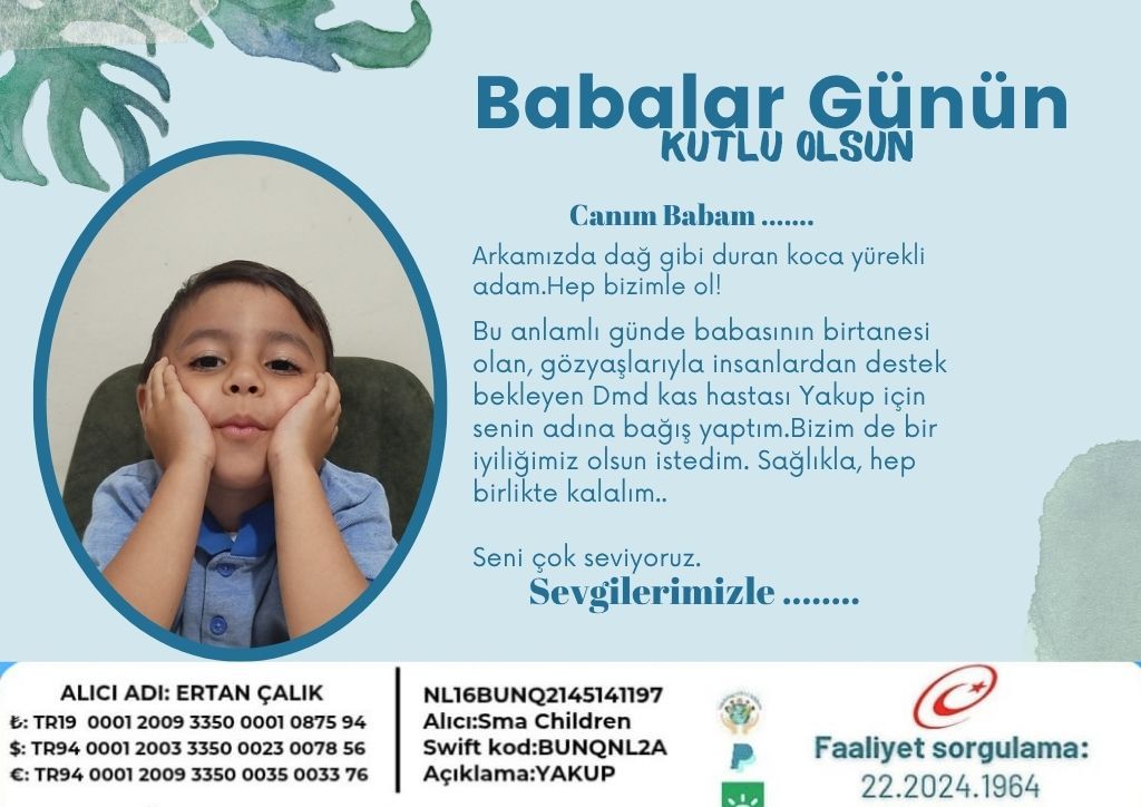 Babalar günü dijital kartı