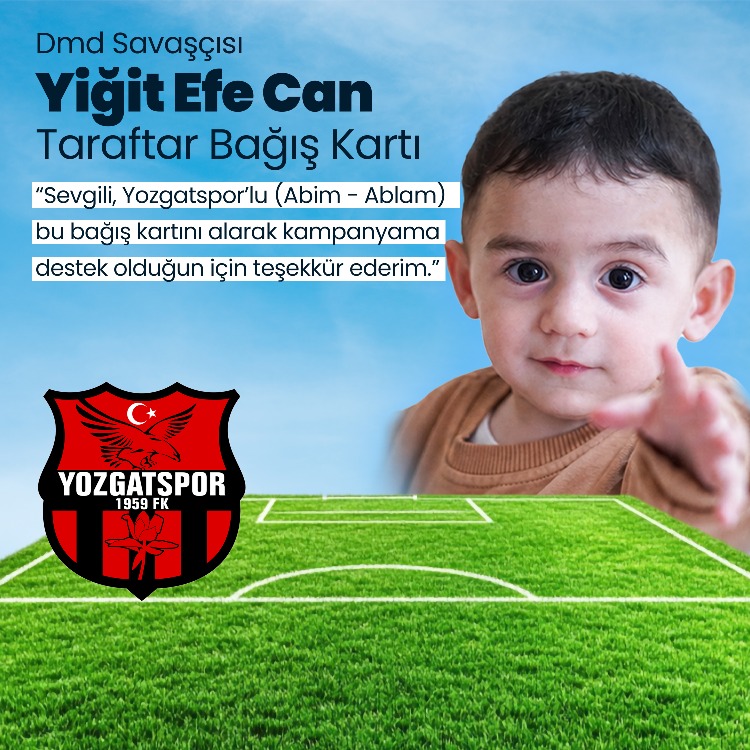 Yozgatspor Taraftar Bağış Kartı
